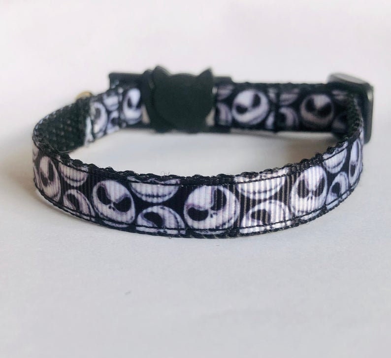 Cartoon Character Cat Collar: Safety Breakaway Buckle with Bell
