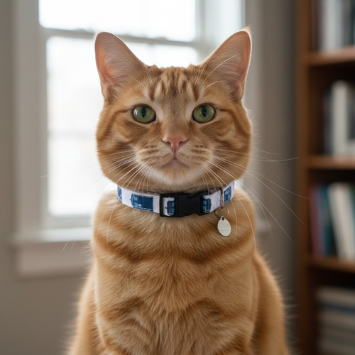 Doctor Who Tardis Safety Cat or Dog Collar and Bell