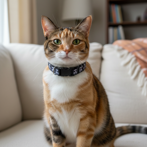 Stormtrooper Safety Breakaway Cat Collar and Bell