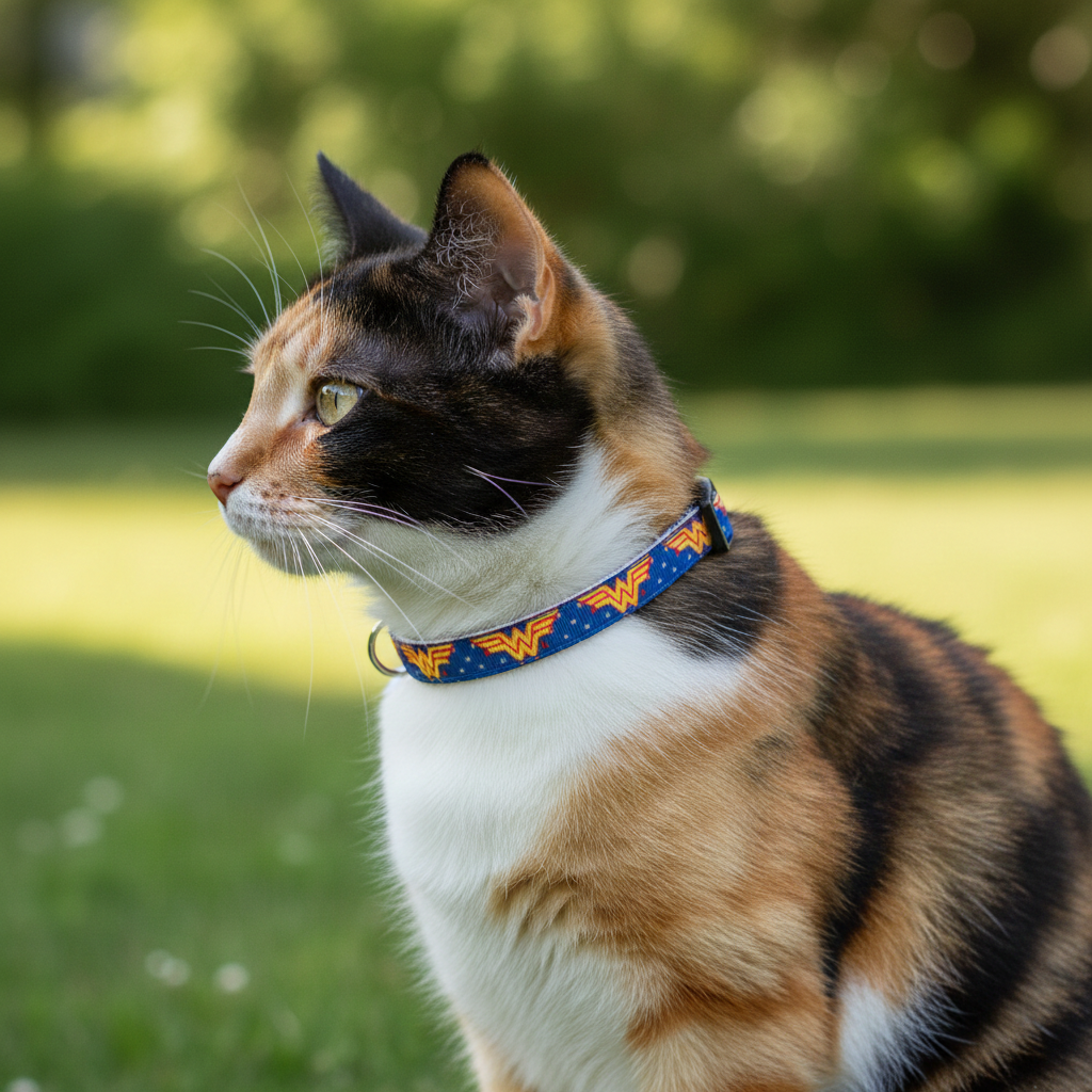 Wondercat Safety Break Away Cat Collar and Bell