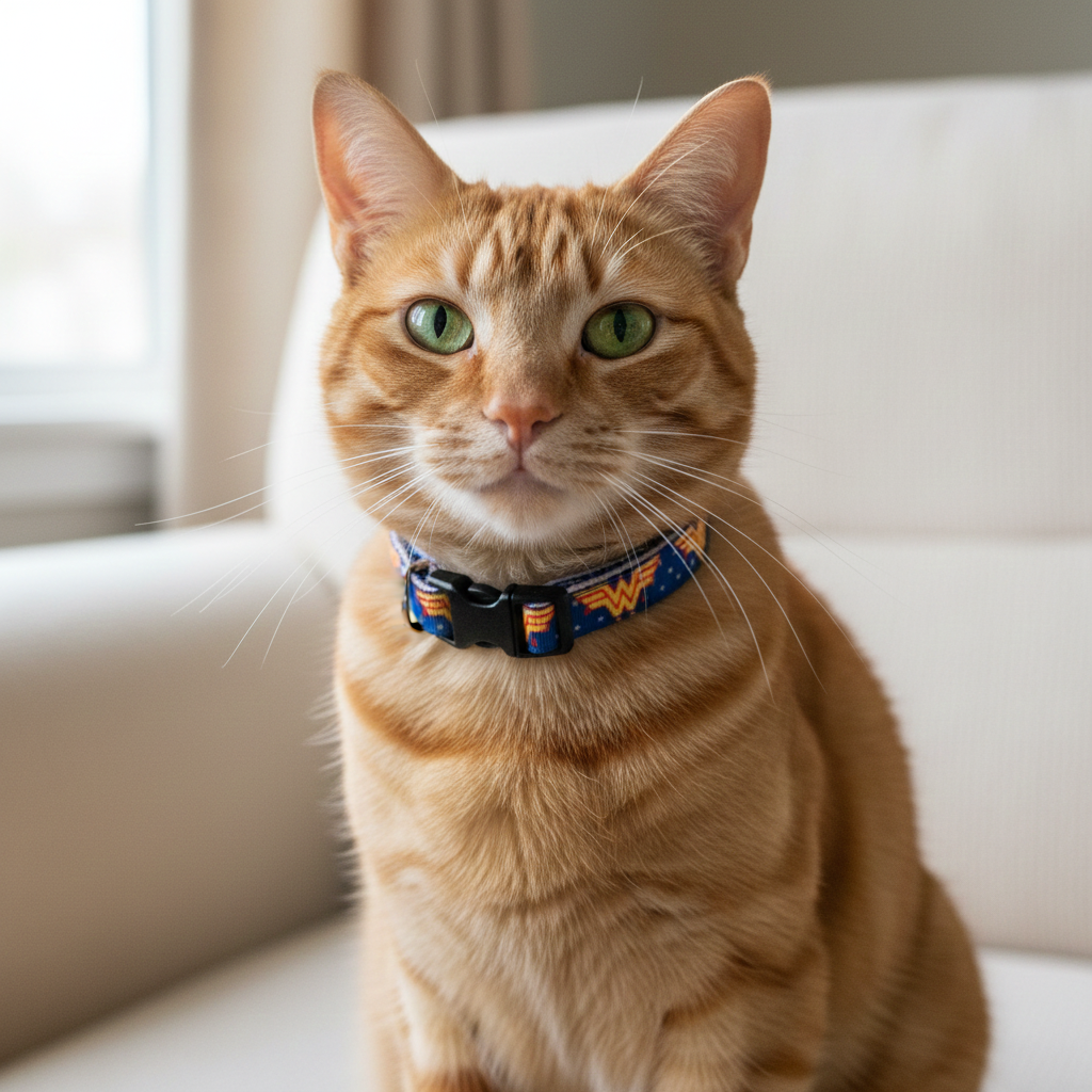 Wondercat Safety Break Away Cat Collar and Bell